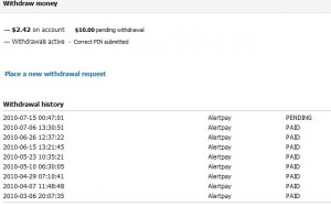 microworkers payout histories